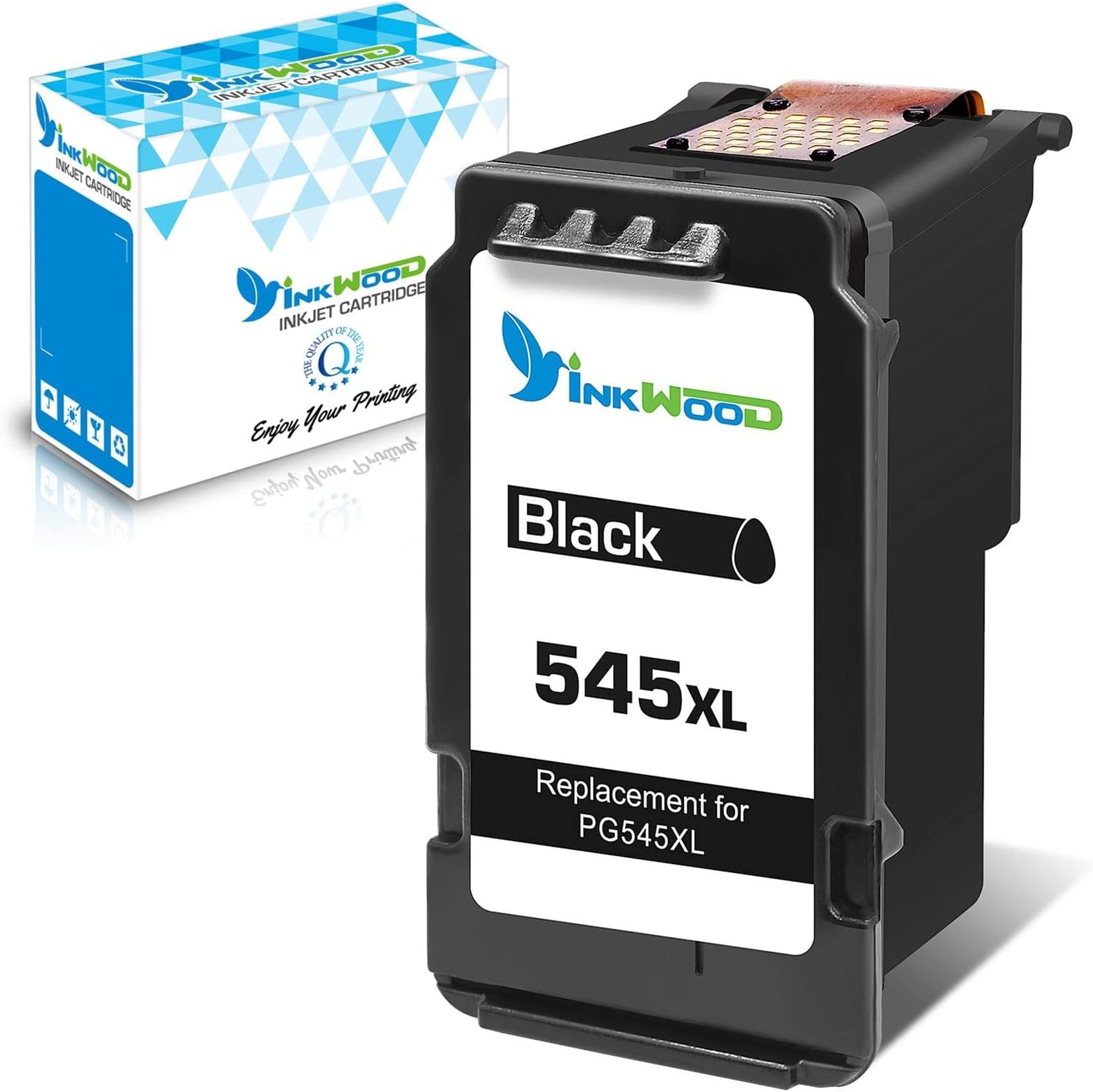 Inkwood 304XL Black Ink Cartridges,Replacement for HP 304 XL Printer