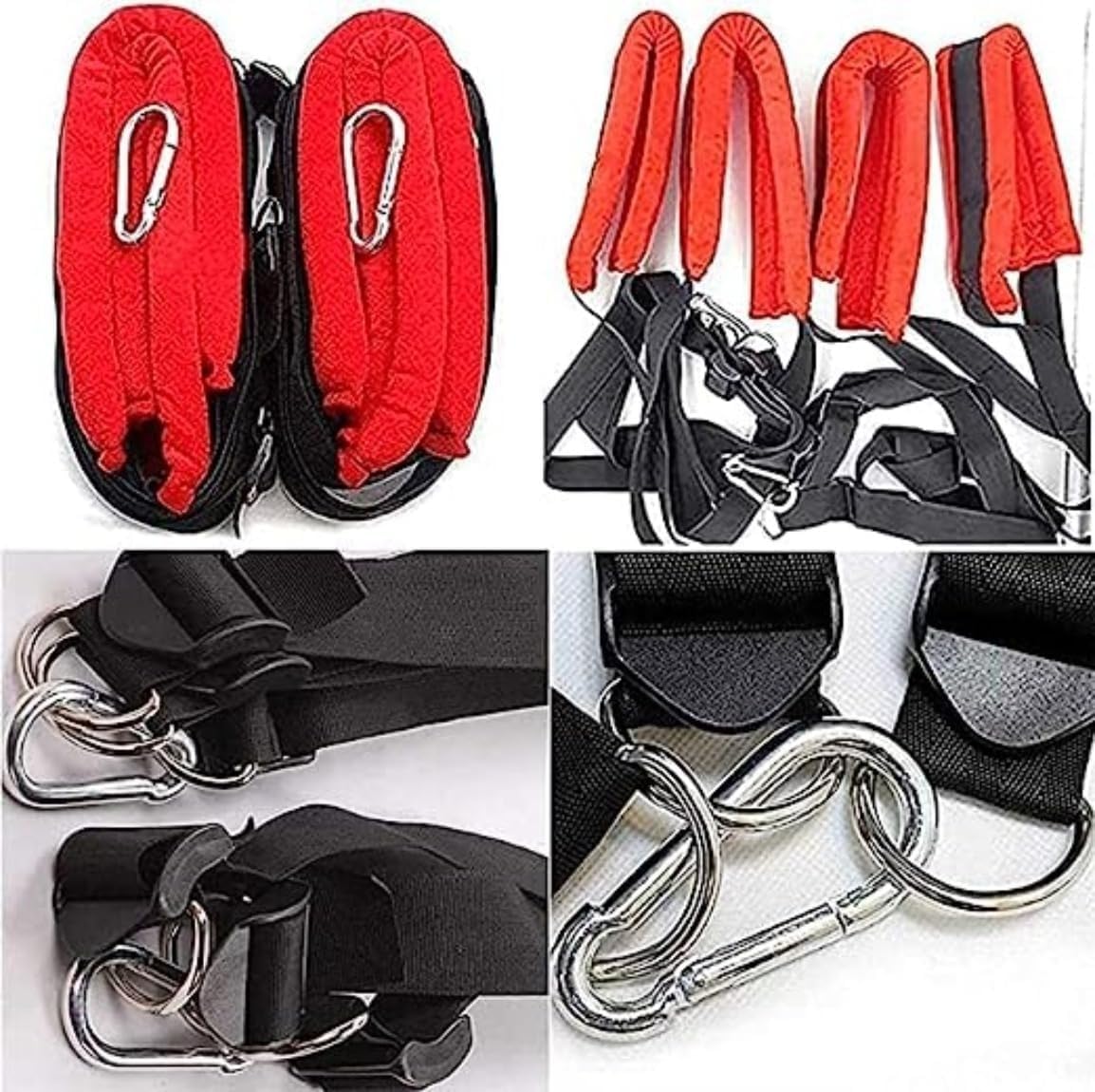 Columpio Rojo Colgante con Cojín De Nylon De Carga Grande, Juguete para Aliviar El Estrés para Interiores, Yoga, Hogar Y Exteriores, Regalo para Hombres Y Mujeres
