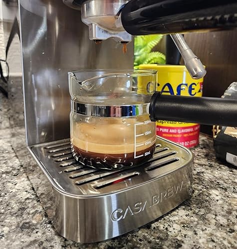 Miniatura 3 de Repuesto de vidrio para jarra de café expreso, 4 tazas. Se adapta a la mayoría de las máquinas de café expreso, Mr. Coffee, Cuisinart, Breville.