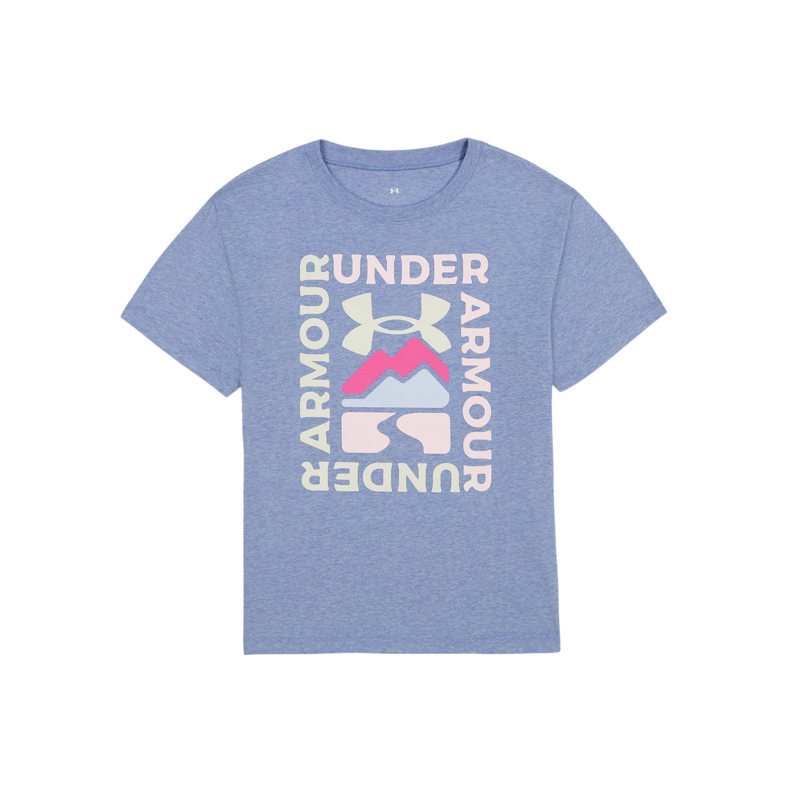 Under Armour Girl's Short Sleeve Graphic Tee, Outdoor Collection