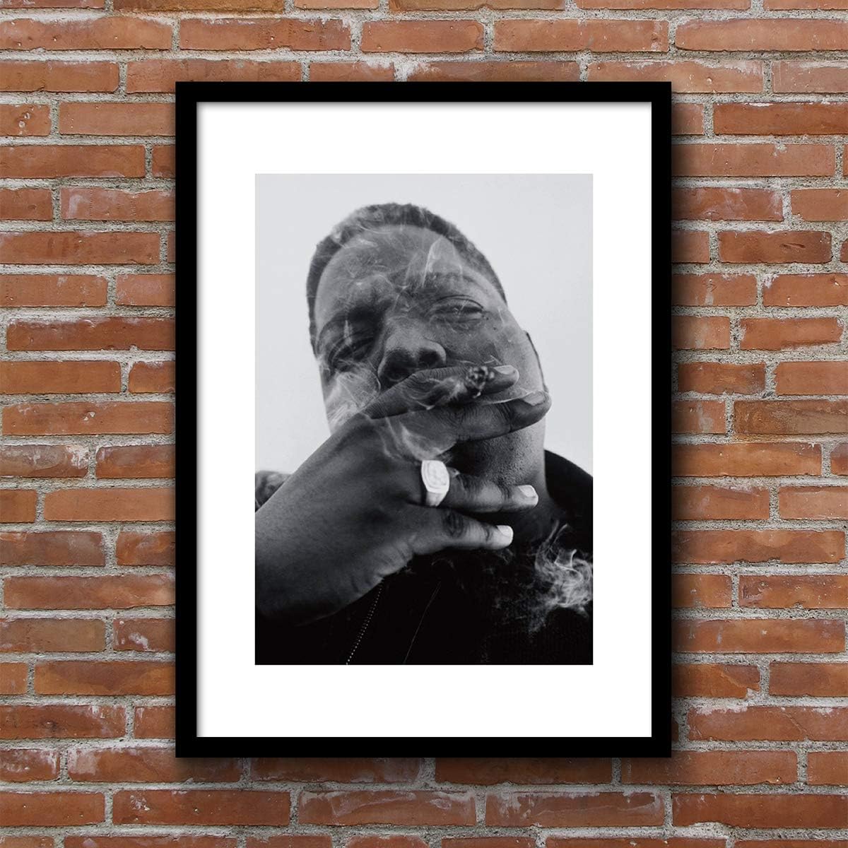 The Notorious B.I.G. - BIGGIE, Hiphop, rap, Artist, Music, Legend, east coast (30 x 40 cm)