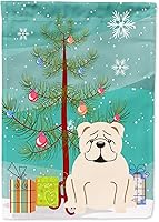 Vista 81 de Caroline's Treasures BB4243GF Bandera de jardín con texto en inglés «Merry Christmas» con texto en inglés «Merry Christmas», bandera decorativa