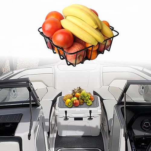 Miniatura 4 de Cesta hielera para YETI 35 y 45, cesta interior de productos secos compatible con enfriadores YETI Tundra 35 o 45, estante enfriador de alambre de