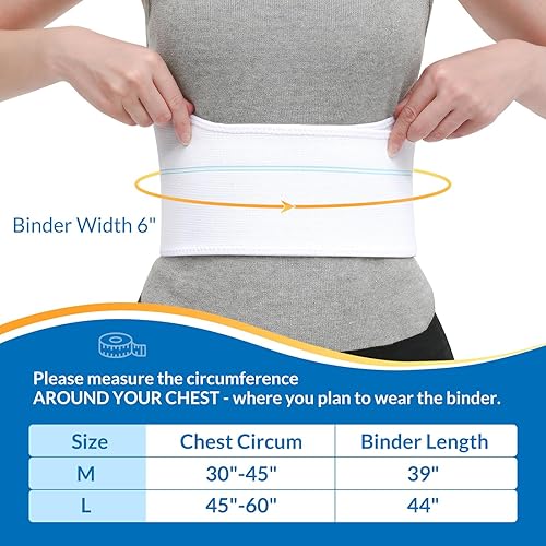 Miniatura 2 de Pauline Broken Rib Brace para mujer, carpeta de compresión para costillas agrietadas y alivio del dolor de pecho, cinturón de costilla para jaula