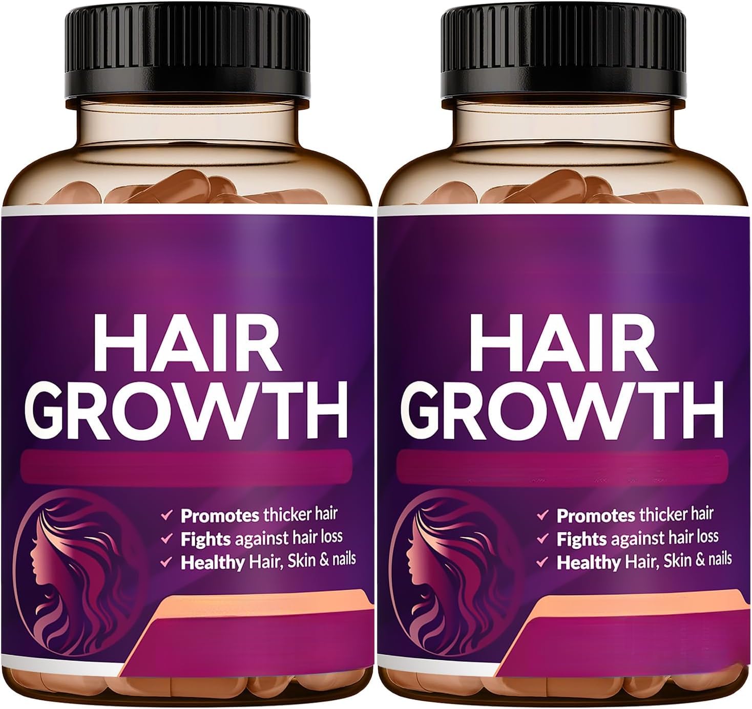 Vitamina per la crescita dei capelli delle donne | Biotina | Capelli, pelle e unghie naturalmente più forti e più sani, arresta la caduta dei capelli