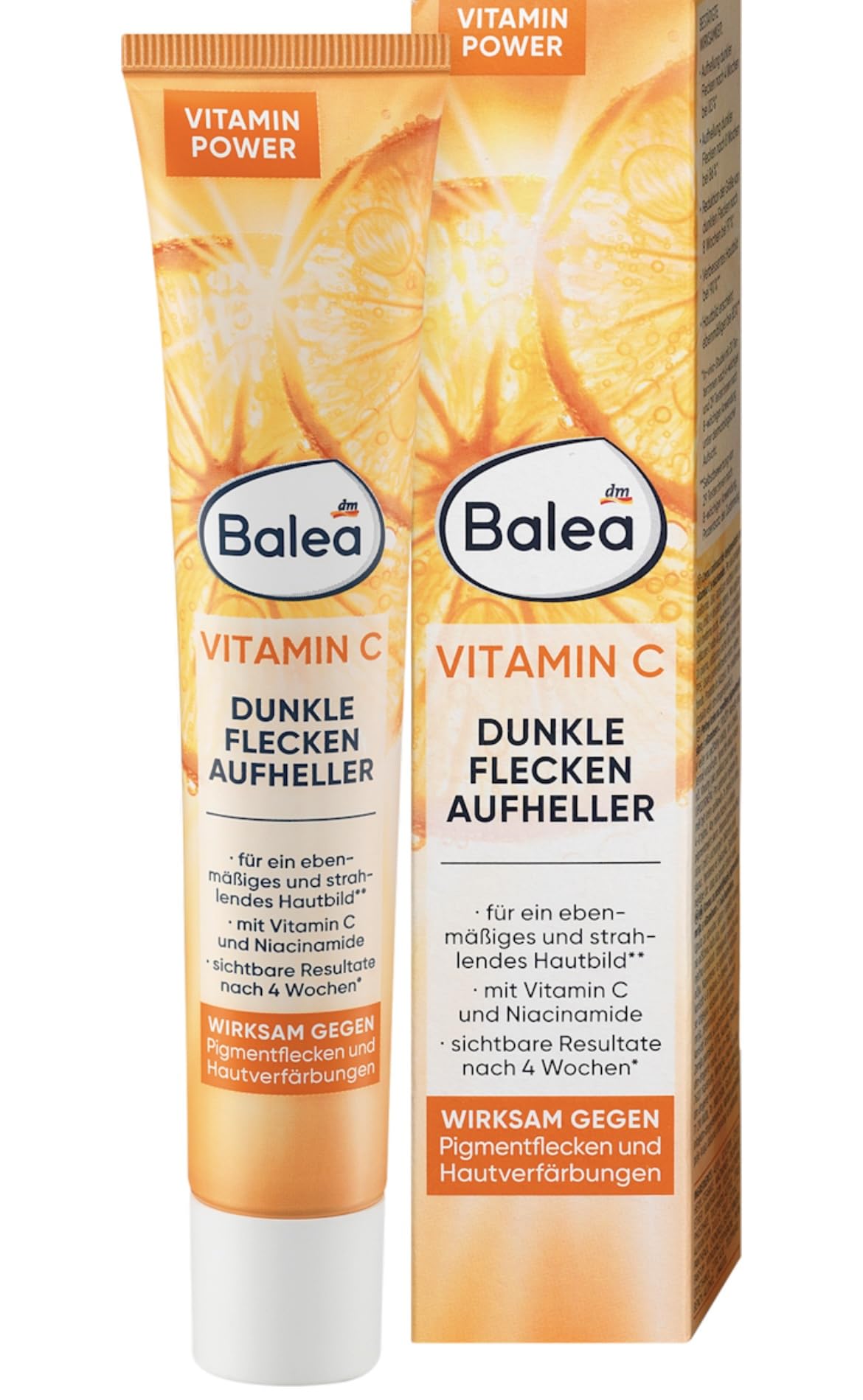 Balea Crema Facial Vitamina C Oscuras Manchas Blanqueador 50 ml