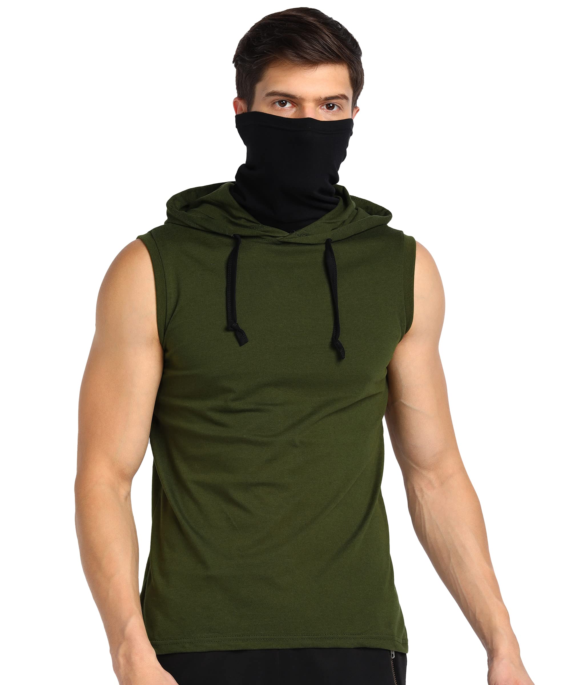 rock paper scissors Mens Hoodie Tank Top Gym Hoodie with Mask Workout Vests Super Men Vests Gym Vest-picture-38