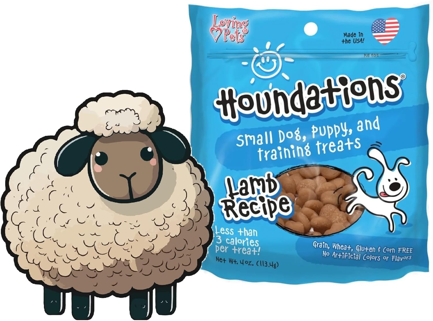 Heart Shaped Small Dog Puppy 4 oz. Training Treats Beef Chicken Salmon Lamb or Duck (Full Set - All 5 Flavors)