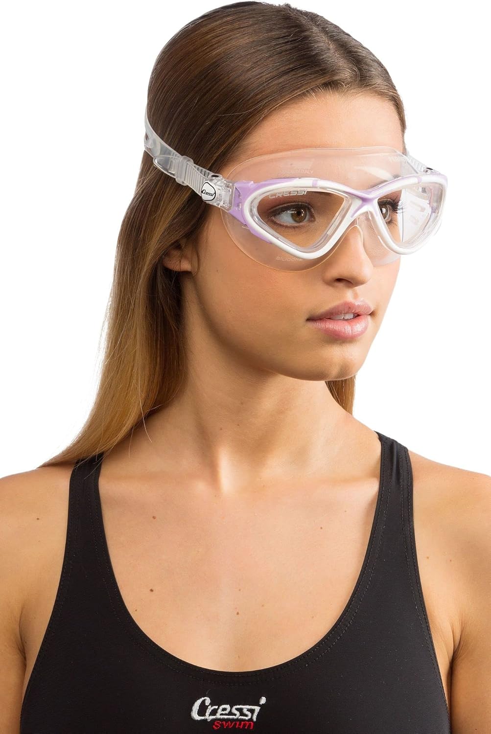 Cressi Adult Swim Goggles with Long Lasting Anti-Fog Technology - Planet: made in Italy