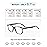 JOLISU Reading Glasses For Women - 5 Pack Stylish Readers For Womens Men Spring Hinge Eyeglasses -Blue Light Blocking Protection Frame (2.75)