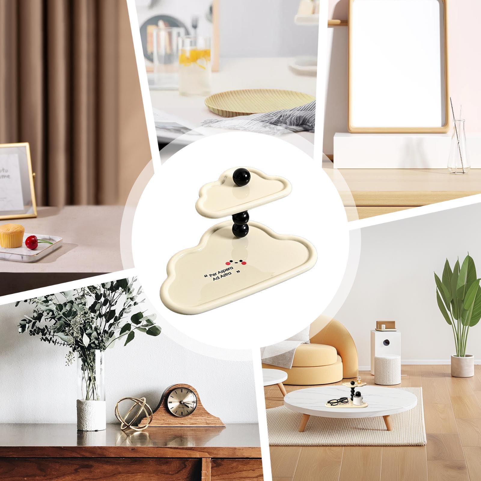 Dienblad voor sleutels, sleutellade voor toegang, sleutellade voor entree, decoratieve lade organizer voor sleutels, armbanden, horloges, sieraden, telefoon