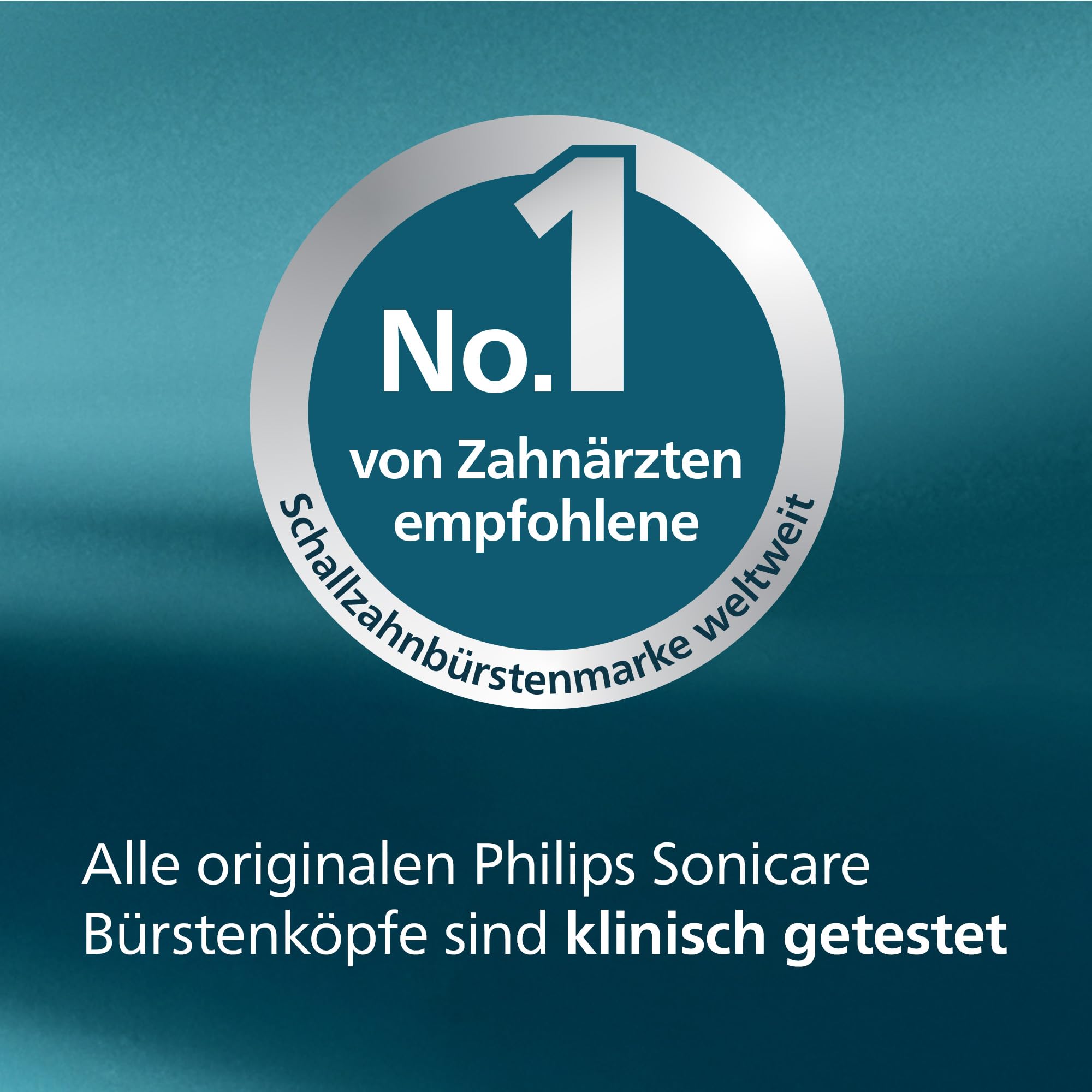 Philips Sonicare InterCare Original-Ersatzbürstenköpfe HX9008/87 8er-Pack Weiß