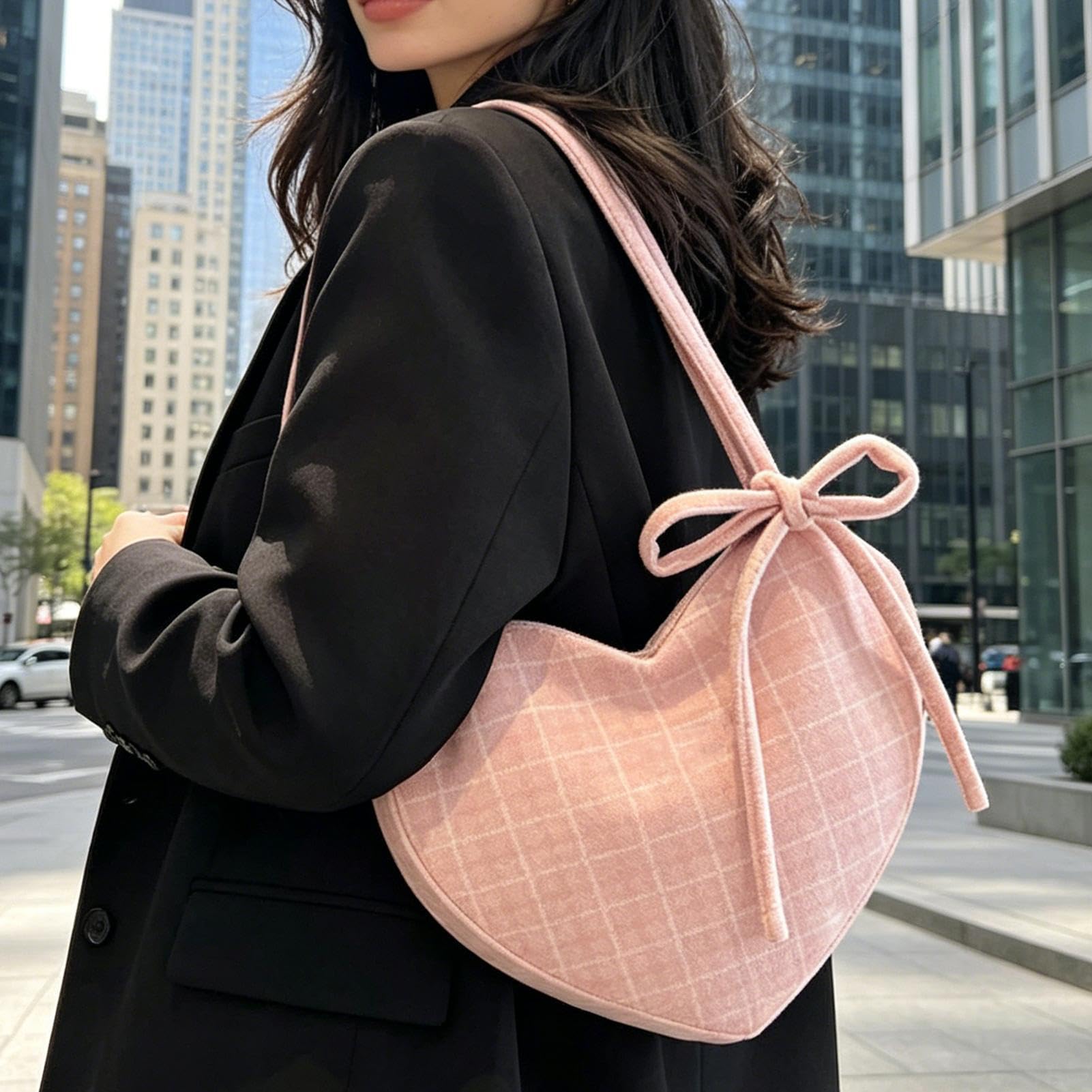 Bolso De Hombro Para Mujer Amplio Bolso Retro | Bolso lolita con juvenil Para Citas, Festivales Música, Viajes, Casual Diario, Fines De Semana, Novia Y Universidad