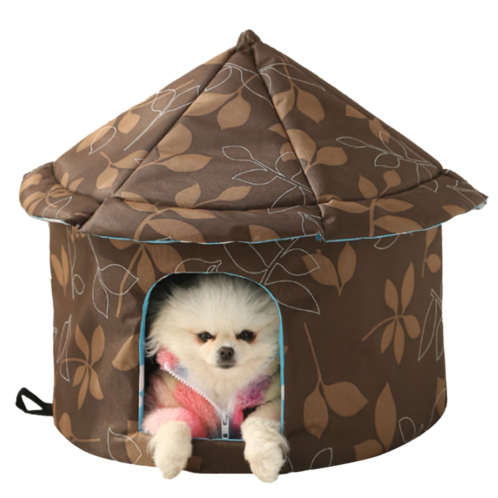 Maison de chat extérieure isolée hivernale étanche et pliable