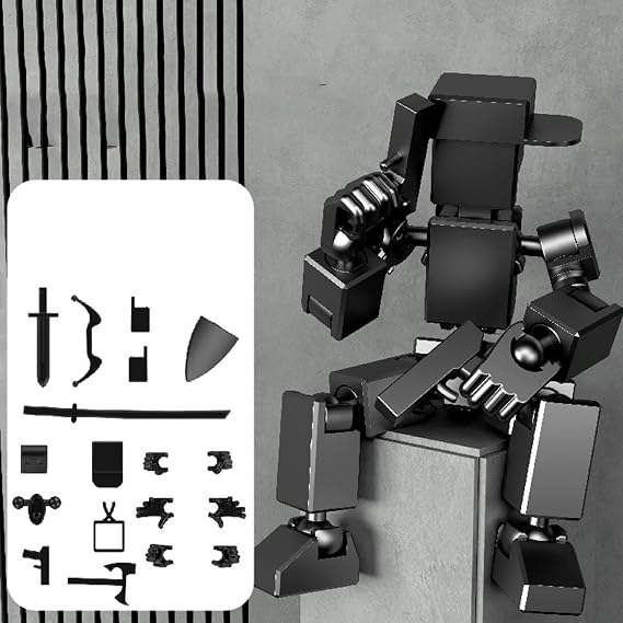 Versatile Unique Movable Figure, 3D Printed Action Figure