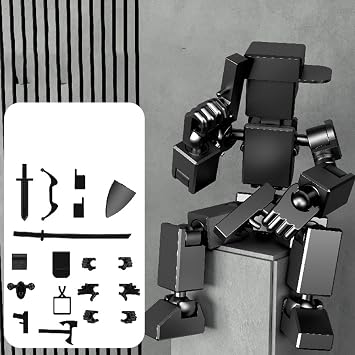 Versatile Unique Movable Figure, 3D Printed Action Figure
