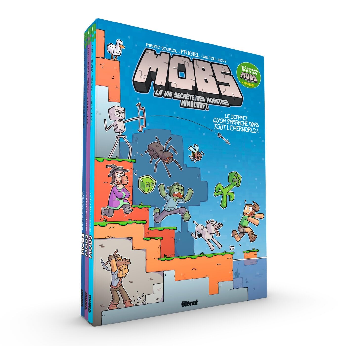 Mobs la vie secrete des monstres minecraft,1-3