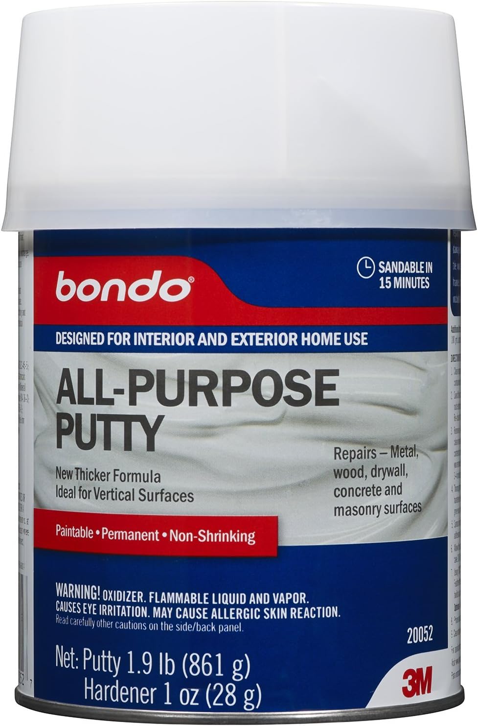 ALL PURPOSE PUTTY QUART