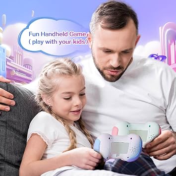 Kids Handheld Games, Upgraded Flashing Quick Press Games Pro for Kids, Speed Push Light Up Fidget Game, Educational Handheld Console Gamepad Toy for Boys, Girls Gifts