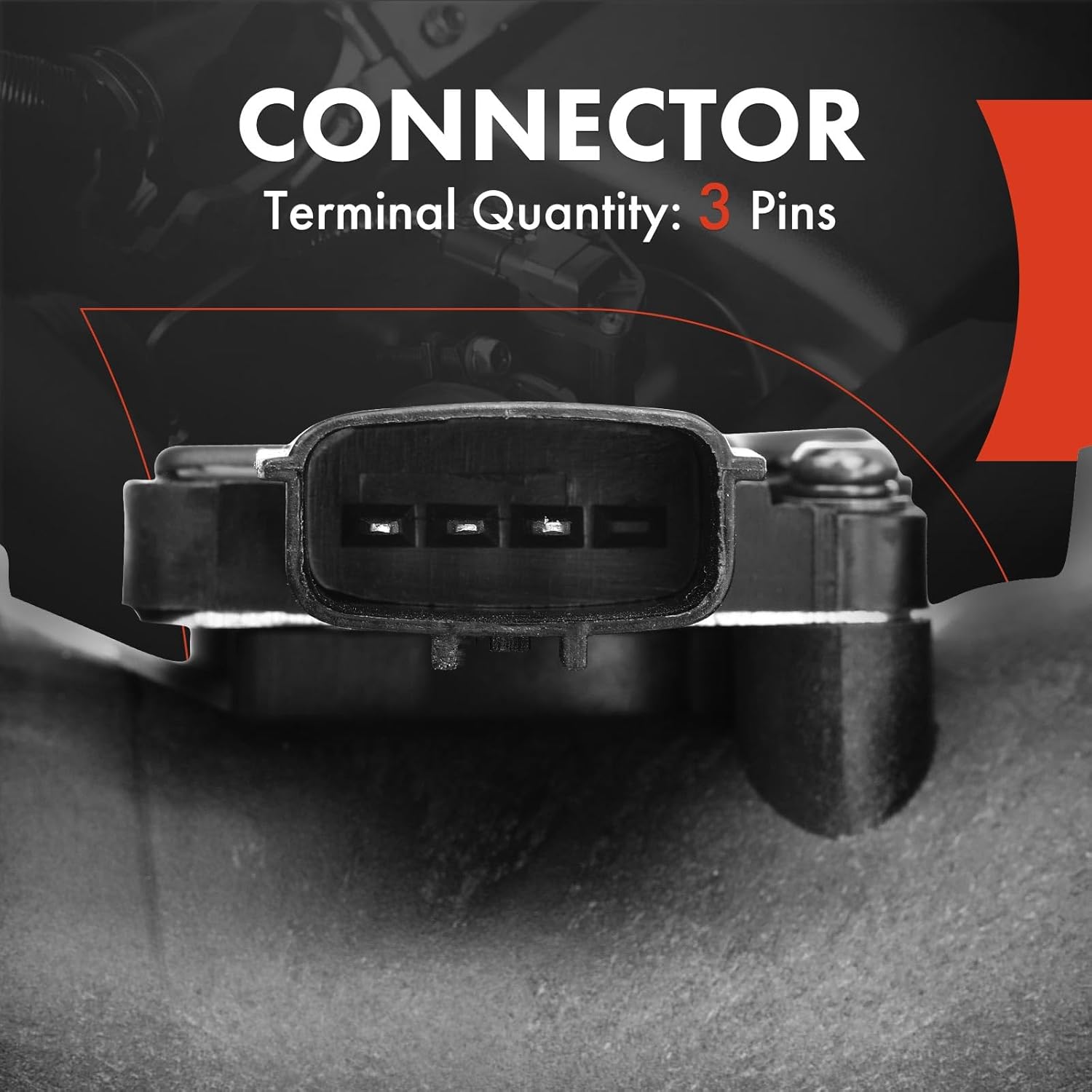 A-Premium Mass Air Flow Sensor Meter Assembly [W/ 3Pins] fit 4,6Cyl 3.3 2.4L Compatible with Infiniti QX4 & Mercury Villager & Nissan Pathfinder, Frontier 01-04, Quest 99-02, Urvan 00-06, Xterra 00-04