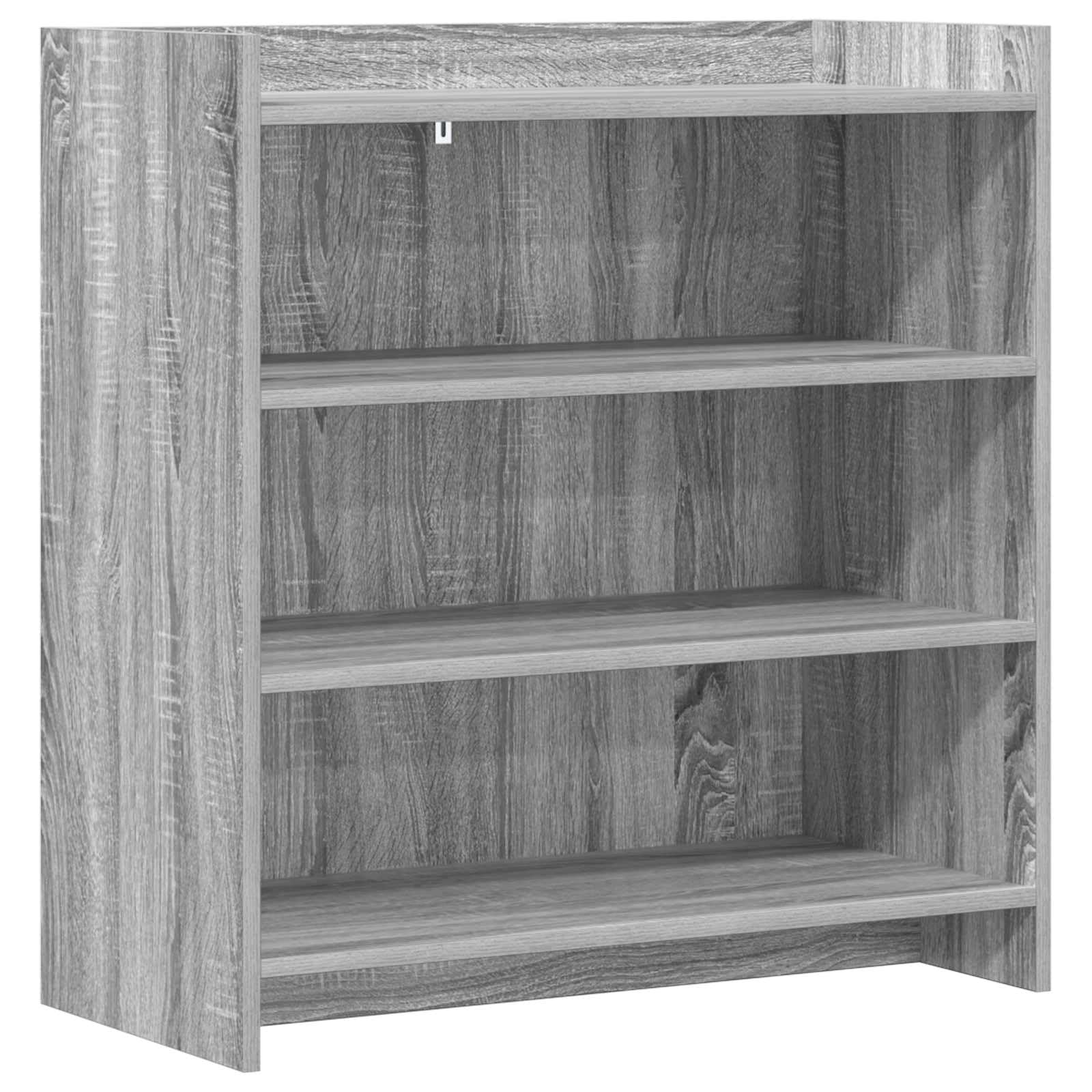 Credenza grigio Sonoma, 75 x 36 x 80 cm, in legno