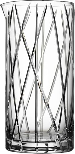 Orrefors City Mixing Glass with bar Spoon, Clear