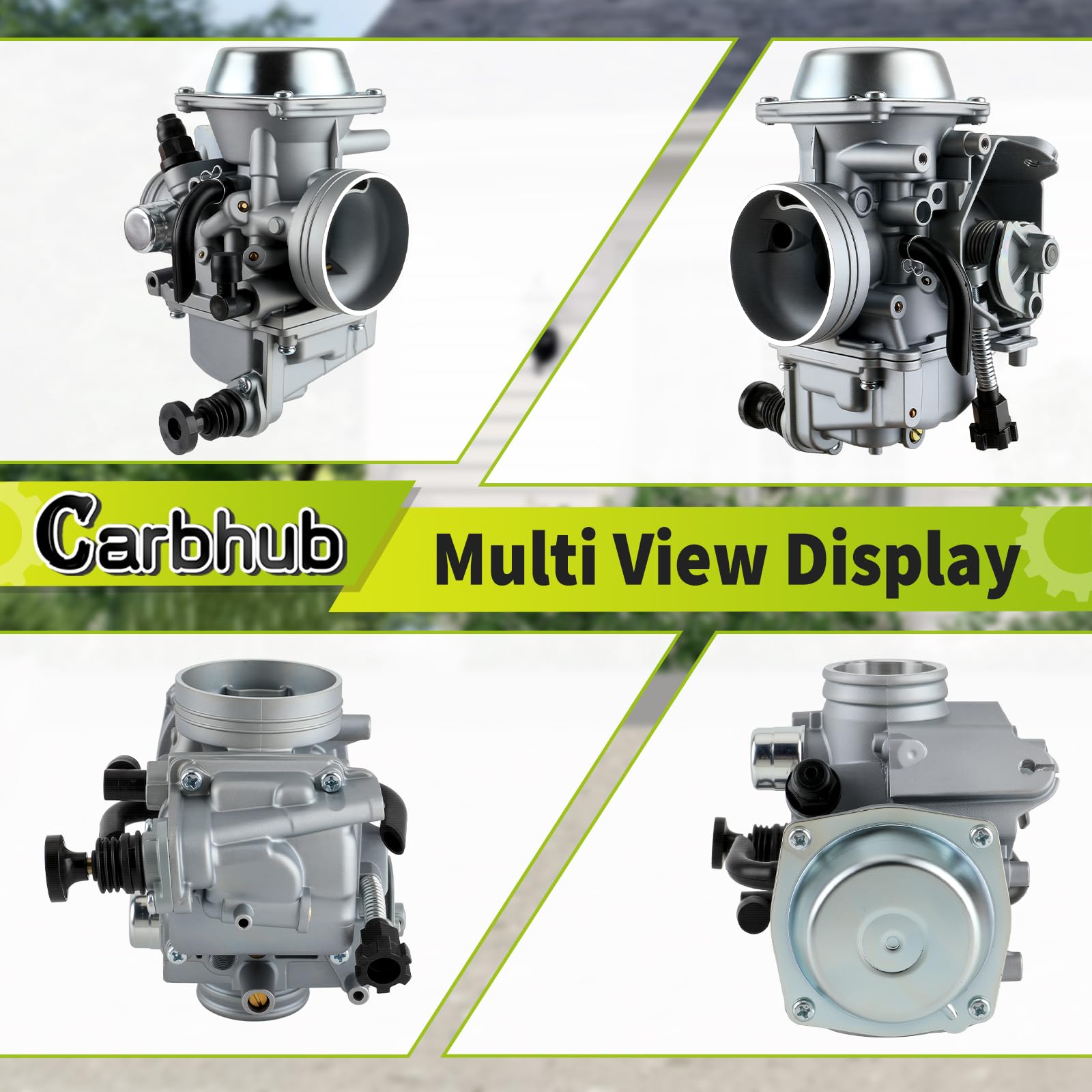 Carbhub Carburateur Pour Honda Foreman 450 TRX 450 TRX450ES TRX450FE TRX450FM TRX450S 1998-2004