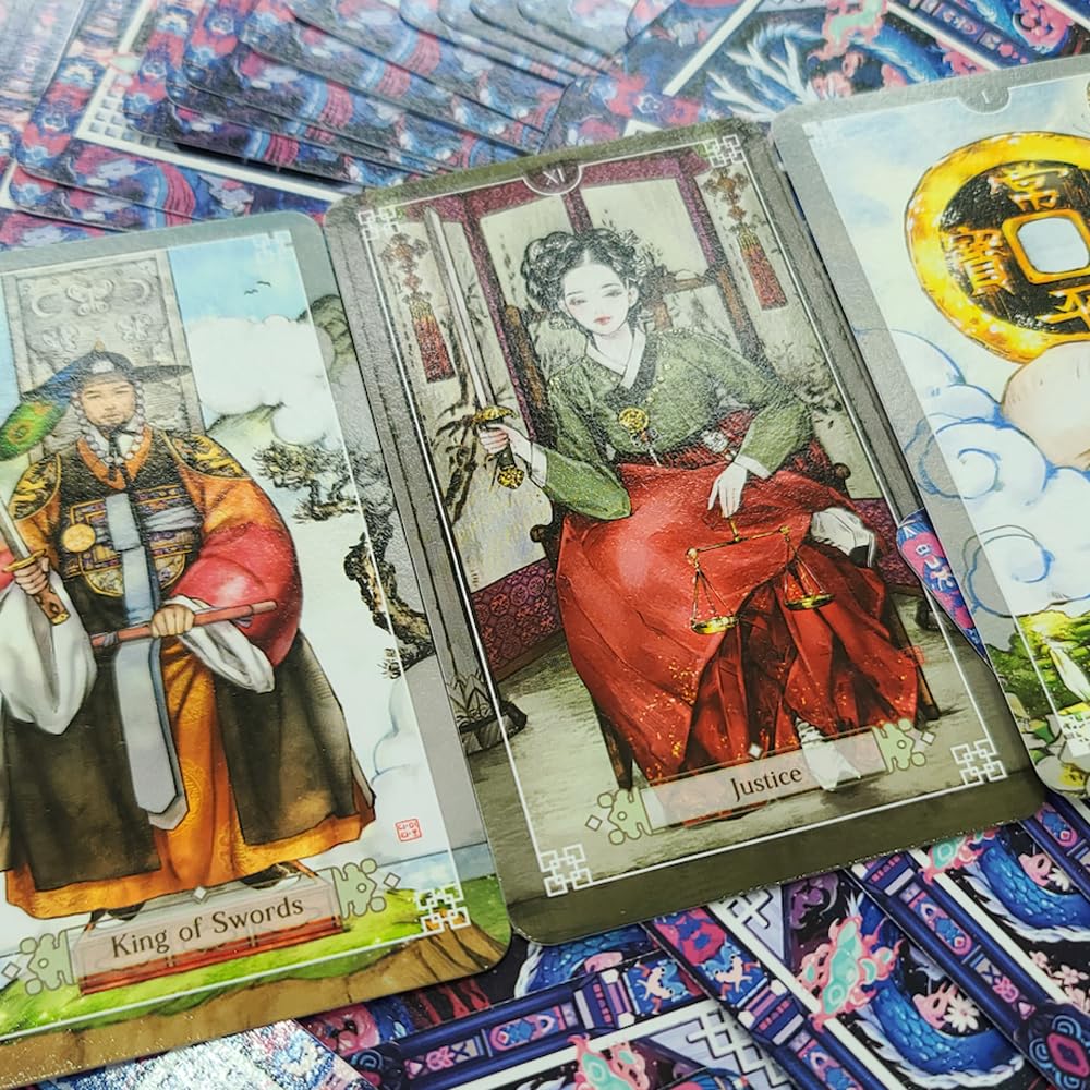 正規品✨韓国・韓流デッキ✨キュンキュンする可愛い恋愛特化のタロットカード 新品・正規品✨韓国メーカーの入手困難デッキ✨金縁✨星の王子