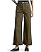 Lauren Ralph Lauren Stretch Chino Wide-Leg Cropped Pants - Main View