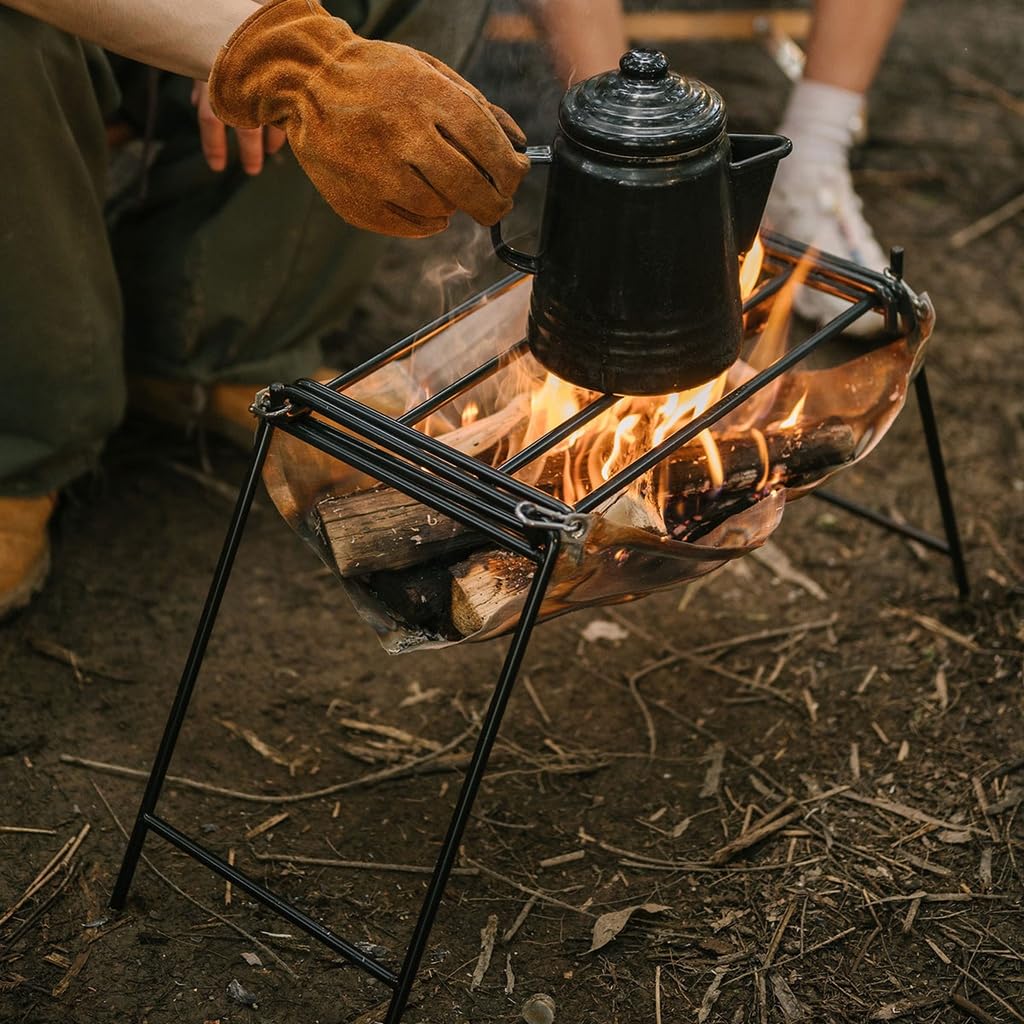 Amazon | Naturehike アイアン焚火スタンド耐高温 耐荷 折畳式収納棚 Amazon | Naturehike アイアン焚火スタンド耐高温 耐荷 折畳式収納棚