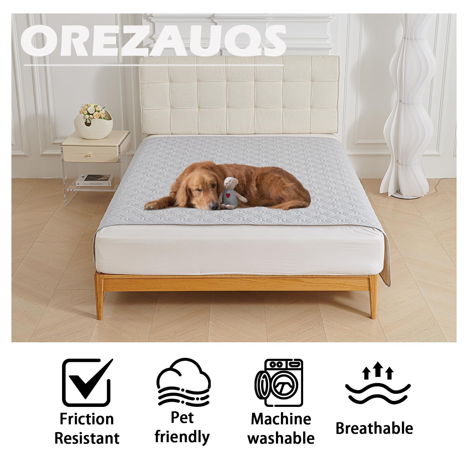 Copertura Protettiva Impermeabile Per Letto E Divano - Reversibile Per Cani E Gatti - Foto 12