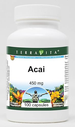 Acai - 450 mg (100 Cápsulas, ZIN 518811)