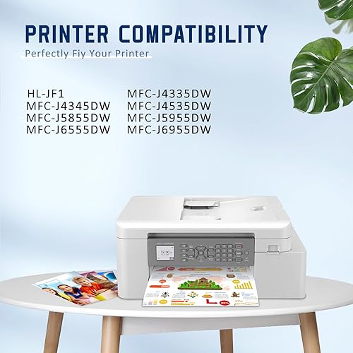 Miniatura 2 de LC406 Cartuchos de tinta para impresora Brother para Brother LC406 Cartucho de tinta de repuesto con Brother MFC-J4335DW XL, MFC-J6555DW,