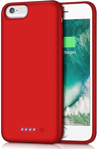 Funda de baterĂa para iPhone 6s Plus6 Plus7 Plus8 Plus, 8500 mAh Funda de carga de baterĂa ultrafina, funda protectora recargable con cargador de Funda de baterĂa para iPhone 6s Plus6 Plus7 Plus8 Plus, 8500 mAh Funda de carga de baterĂa ultrafina, funda protectora recargable con cargador de