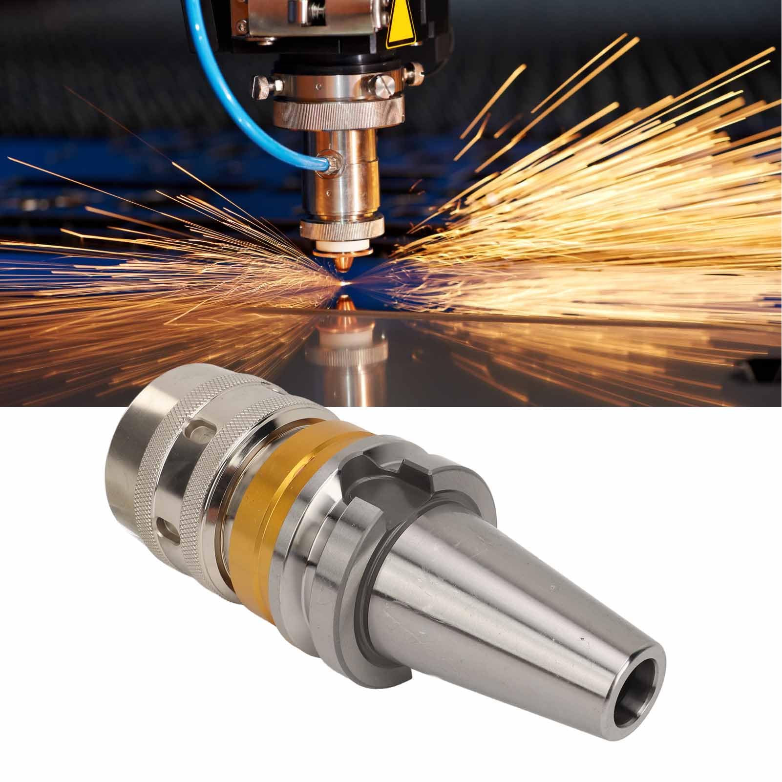 Generic Uchwyt Narzędziowy ze Stali Stopowej 90 Mm Niklowany Uchwyt Wiertarski do Frezowania CNC i Tokarki 1 Szt