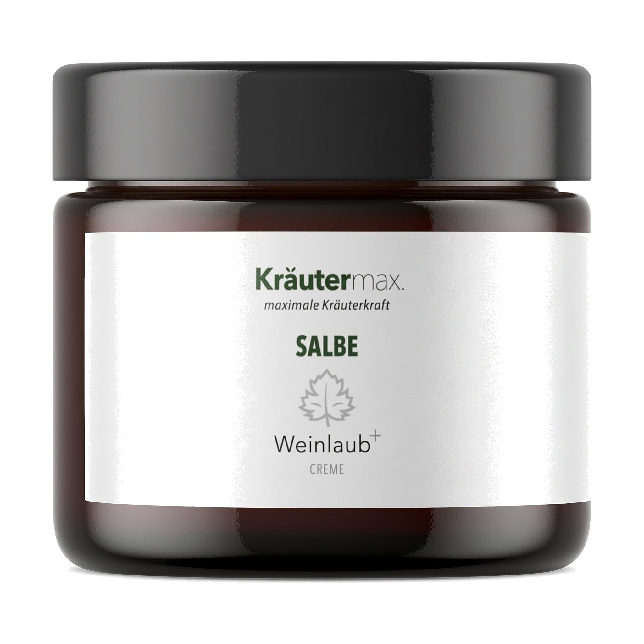 Kräutermax Weinlaub Salbe mit Rosskastanie Extrakt Creme 100 ml Weinlaub 100 ml (1er Pack)