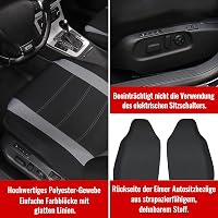 AUTOYOUTH Autó Üléshuzat Elülső Ülésekhez Szürke Univerzális Védőhuzat 4