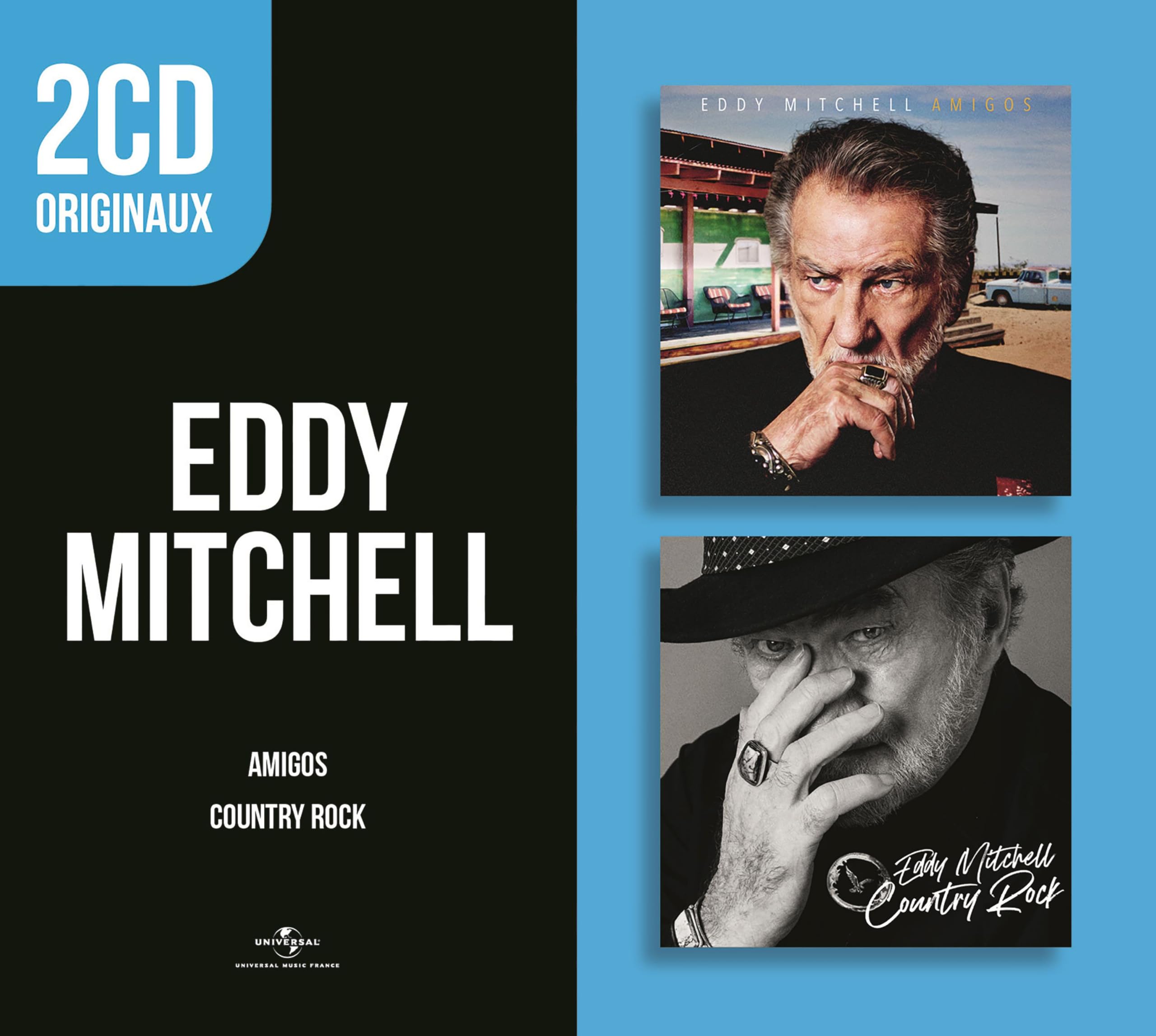 2 CD Originaux : Amigos & Country Rock