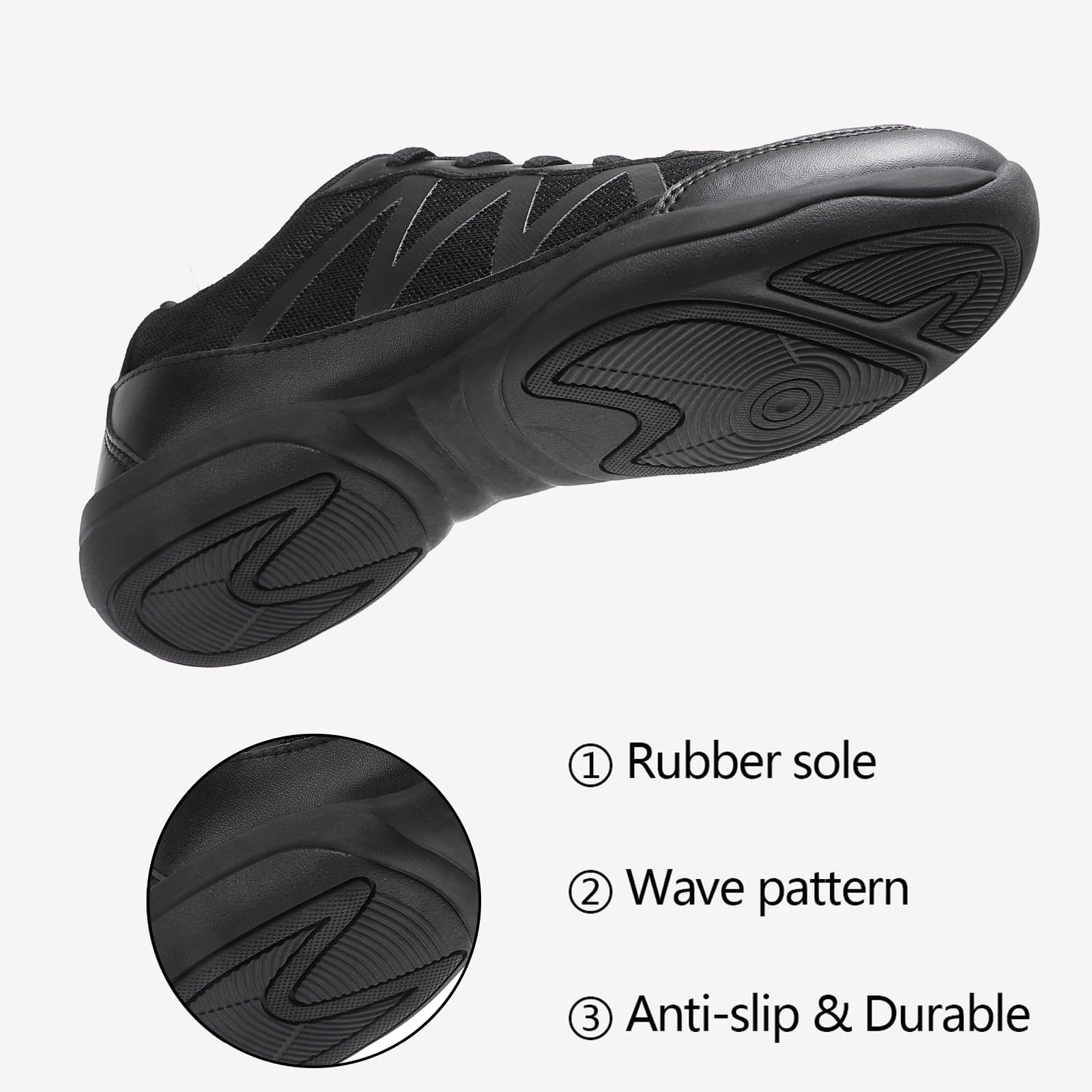 Damen Cheerleading Schuhe Cheer Turnschuhe für Mädchen Jugend Cheerleader Tanz Sneaker Tanzschuhe rutschfeste Gymnastik Jazz Yoga Trainingschuhe