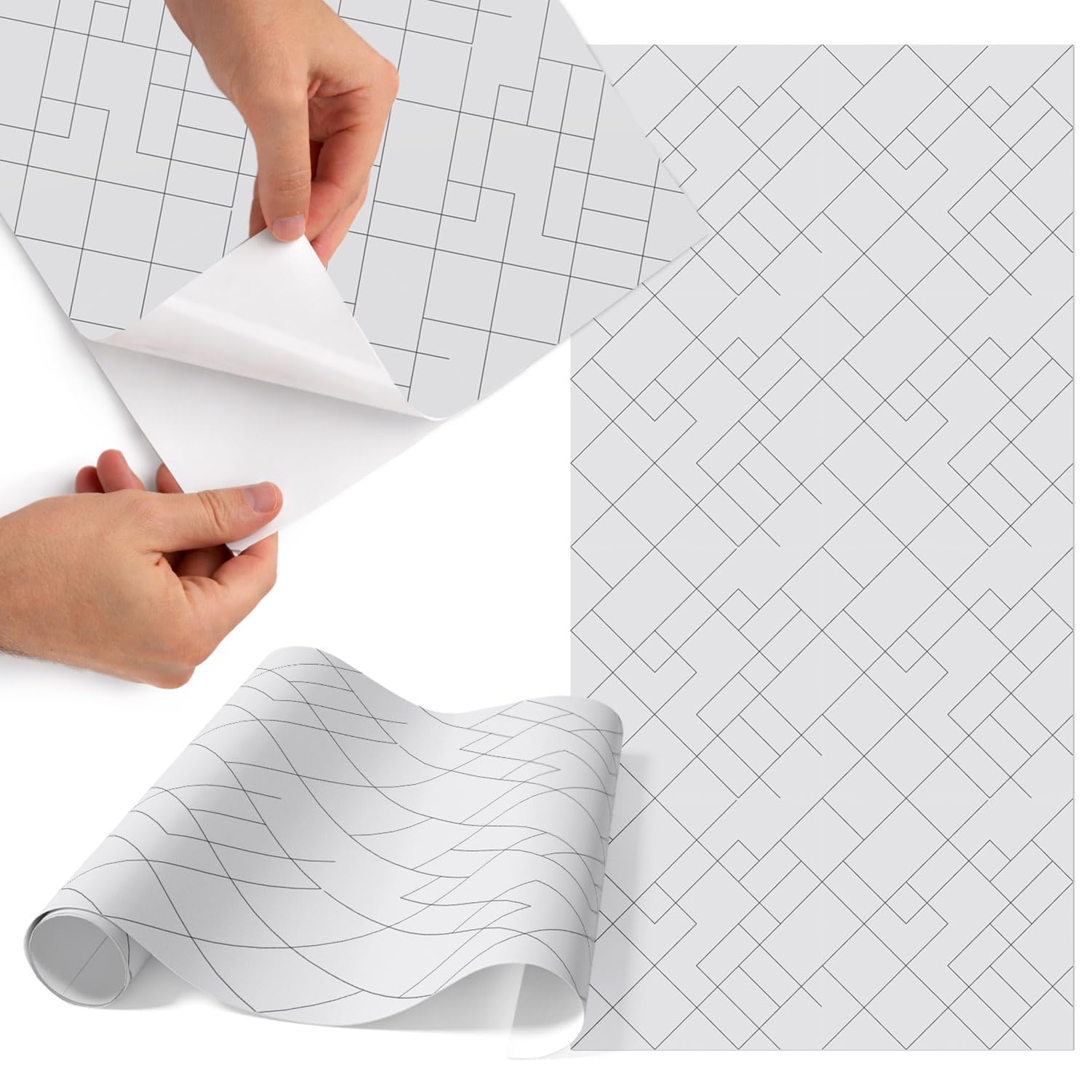 Revêtement adhésif 75x150 cm pour relooker un dressing ou une cuisine
