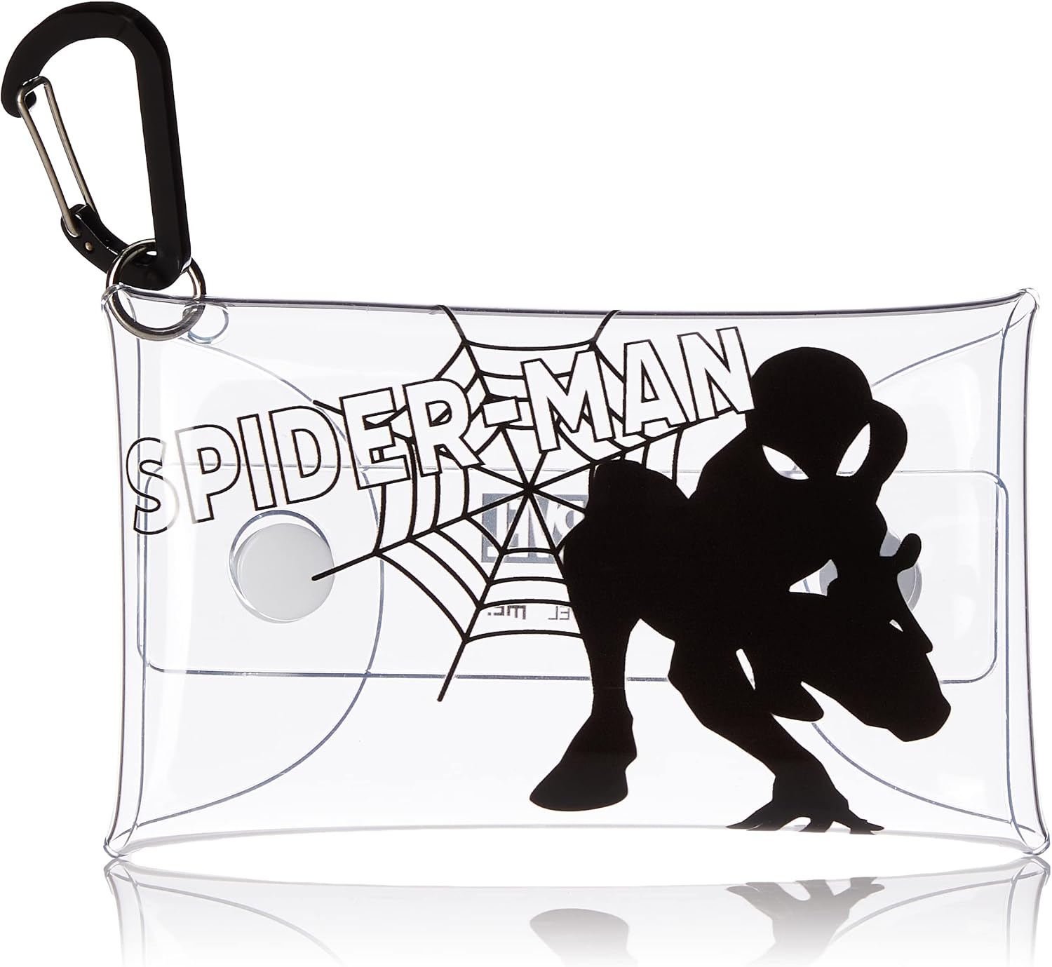 Marvel 0007 Pass Case, Commuter Holder, 2 Pieces, Small Items, Clear Multi Case, Small Size