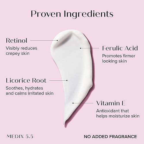 Miniatura 94 de Medix 5.5- Crema facial c/vitamina C + Crema corporal enriquecida c/cúrcuma/vitamina E/jengibre p/rescate piel seca. Humectante, reafirmante e 1