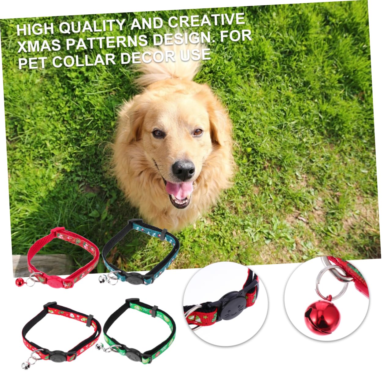 POPETPOP 12pièces Colliers Réglables pour Animaux De Compagnie avec Motifs Festifs De De Colliers pour Chiens Et