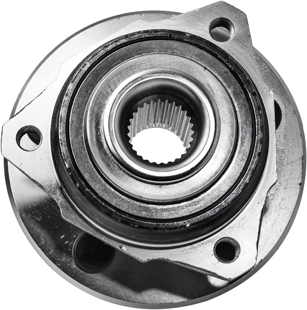 Front Wheel Hub and Bearing Assembly Left or Right Compatible 2002-2005 Jeep Liberty AUQDD 513178 [ 5 Lug Non-ABS ]