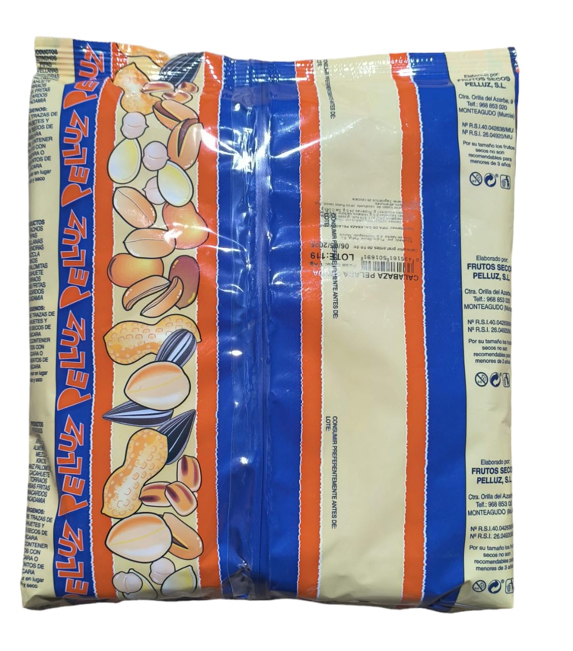 Pipas de Calabaza Peladas 1 Kg - semillas calabaza naturales sin sal - pelluz