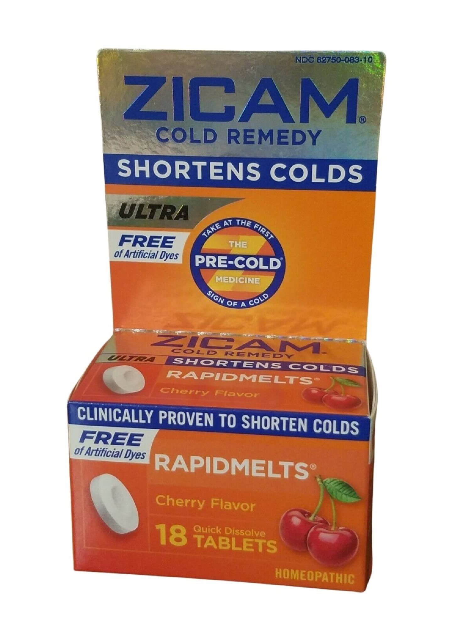 Cold Remedy Ultra RAPIDMELTS - Cherry 18CT