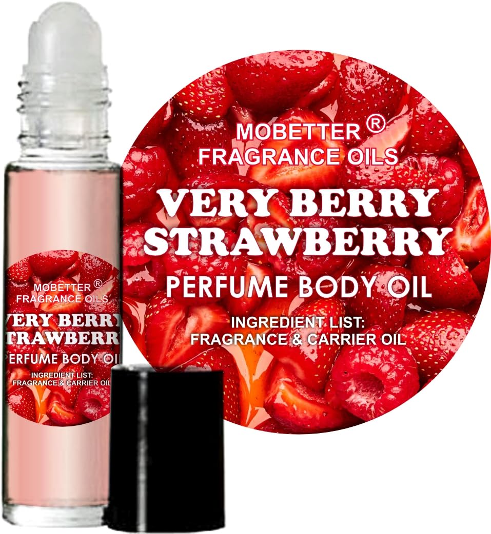 MOBETTER FRAGRANCE OILS Very Berry Strawberry Perfume Body Oil