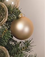 Vista 71 de DN DECONATION Deep Red Glass Christmas Ornaments, Set of 9, 3.15' Hanging Christmas Baubles for Xmas Tree Decoration, Wedding Party Gift