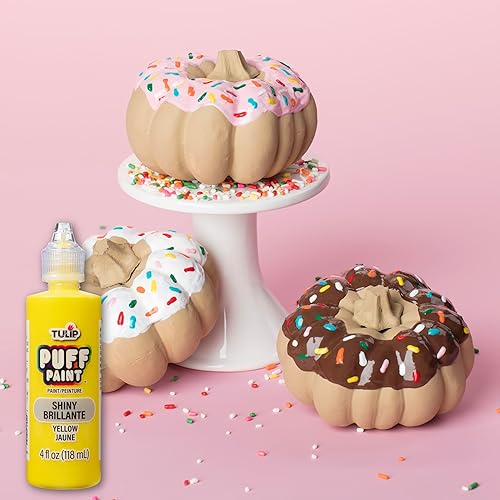 Miniatura 131 de Tulip pintura en relieve para tela 4 onzas Morado brillante