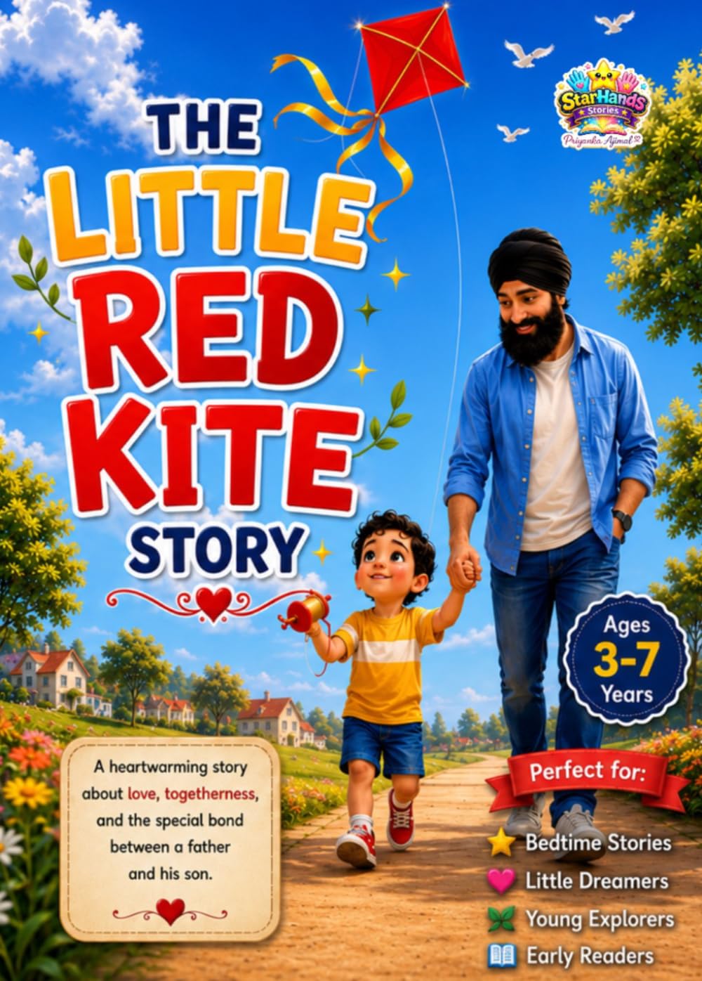 The Little Red Kite Story: A heartwarming story about love, togetherness, and the special bond between a father and his son.